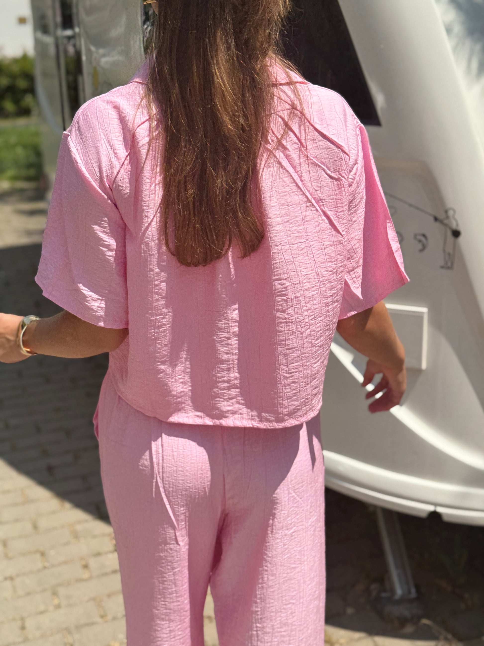 Orijinal Marka Tensel Tiril Takım - Pembe